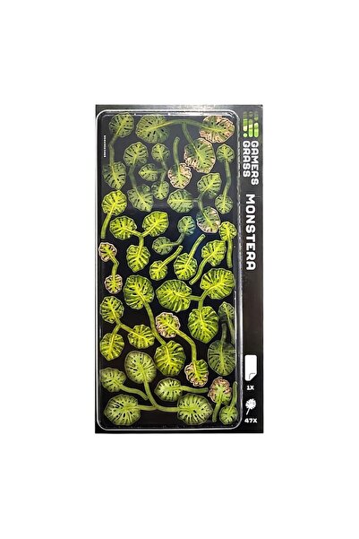 GamersGrass Plante Monstera Diorama, GamersGrass, 47 de frunze, multicolor