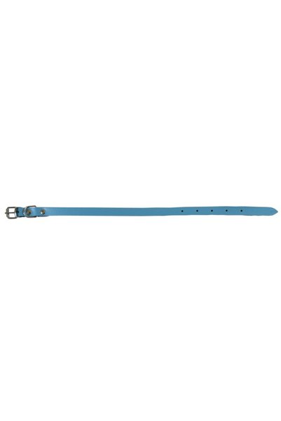Exo Zgardă L0-L6, Simplă, din Piele, Albastră, Mărimea L0: 37/1.2 cm