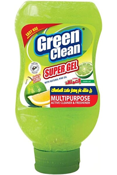 Green Clean Super Gel – Multi-Purpose Cleaner – Lemon Scent – Easy Squeeze Bo...