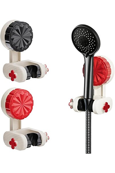 Goodern Suction Cup Shower Head Holder,2 Pack Universal Shower Bracket with H...