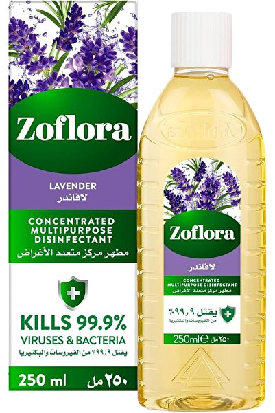 Zoflora Concentrated Disinfectant, Lavender 250ml, Floor Cleaner, Kitchen and...