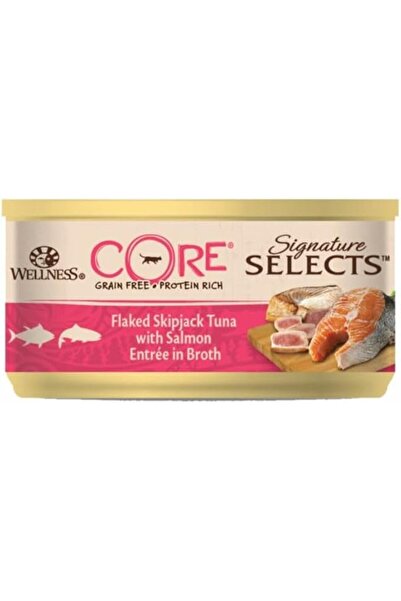 Wellness Core Cat Wet Cat Food Tuna & Salmon in Broth 79g