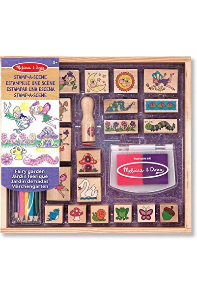 Melissa & Doug طقم طوابع حديقة الجنيات |   الفنون والحرف اليدوية |   العمر 4+...