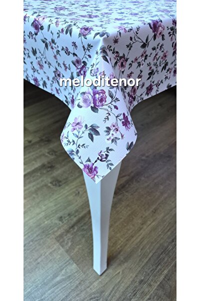 SALMAN Fantastic Lilac Rose Small Floral Lining Non-Slip Wrinkle-Free Embosse...
