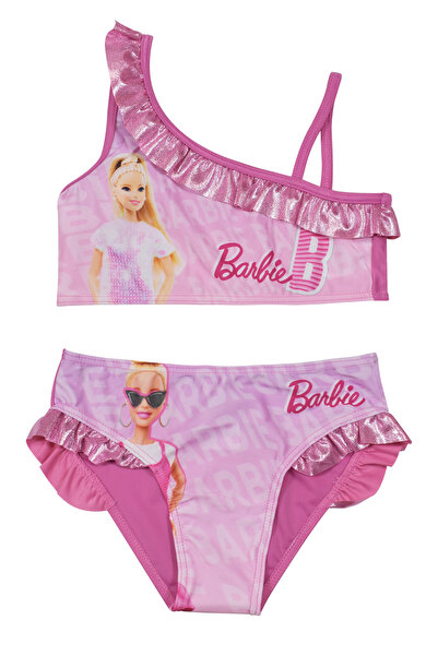 Barbie Ολόσωμο Μαγιό 85% Πολυεστέρας 15% Ελαστάνη Ροζ Μέγεθος 9/10 (M92701WR-...