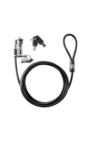 HP Cablu antifurt pentru laptopuri/tablete, HP, Nano 1AJ39AA, Oțel, 1.83 m, N...