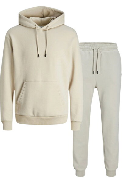 Jack & Jones JACK &JONES Bradley Set de trening cu glugă MP - 12288671-Moonbeam