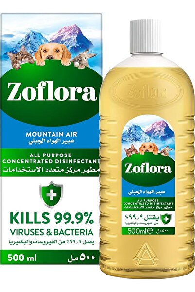Zoflora Concentrated Disinfectant, Mountain Air 500 ml, Floor Cleaner, Kitche...