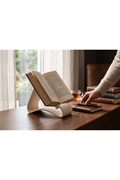 Estetik ve Ergonomi Bir Arada: Dalgalı (Wavy) Kitap ve Tablet Standı