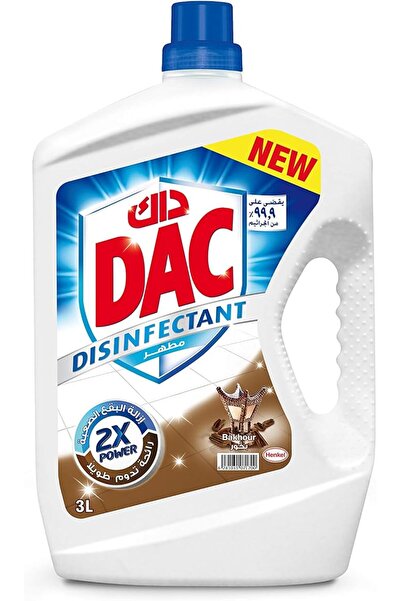 DAC مطهر ومنظف للأرضيات، بخور 3 لتر، يقتل 99.9% من الجراثيم والبكتيريا
