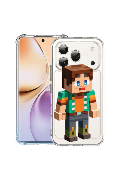 bestcase ®   Husă antișoc pentru Honor 600 Pro, Personaj Minecraft, 3159971 A...