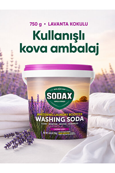 Sodax Çamaşır Sodası Lavanta 750 gr