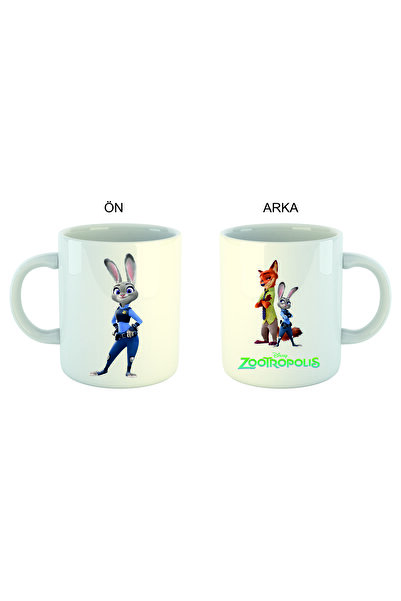 Kupa bardak zootropolis judy temalı