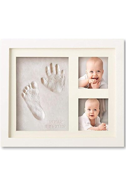 ALMEKAQUZ Baby Handprint and Footprint Makers Kit, Keepsake Frame for Newborn...
