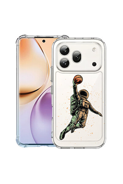 bestcase ®   Αντικραδασμική Θήκη για Honor 600 Pro, Αστροναύτης Μπάσκετ, 3159...