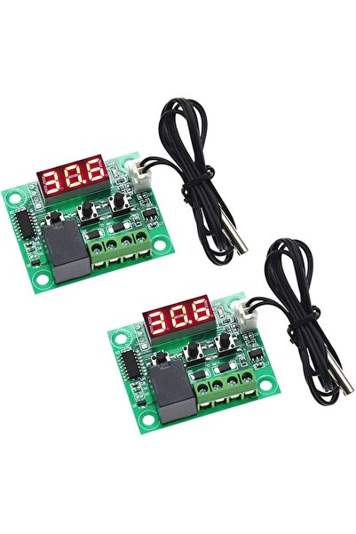 GENERAL 2PCS W1209 Digital thermostat Temperature Control Switch DC 12V Senso...