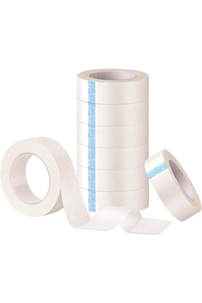 TERRIFI 10 Rolls Eyelash Extension Tape, White Micropore Medical Tape, Adhesi...