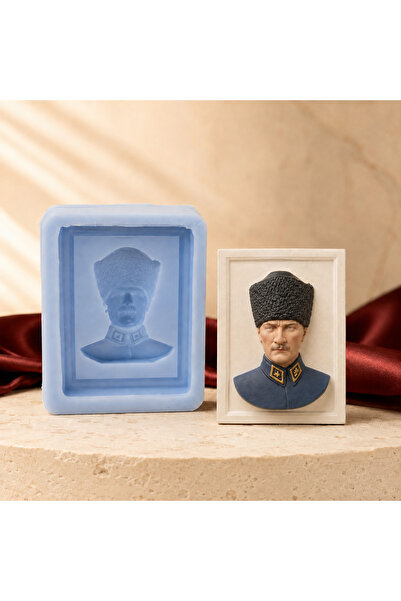 Luce Mondo Craft Silikon Kalıp Çerçeveli Atatürk Modeli