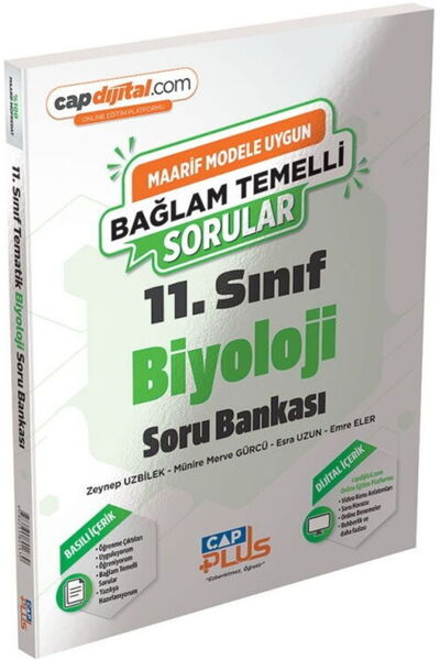 Çap Yayınları 11. Sınıf Biyoloji Tematik Maarif Soru Bankası 2027
