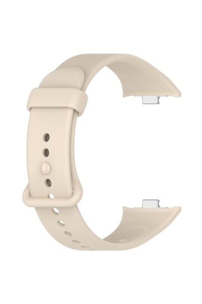 OEM Λουράκι σιλικόνης για Xiaomi Smart Band 9 Pro - Εκρού