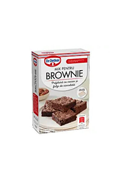 Dr. Oetker Amestec pentru brownie cu cacao și bucățele de ciocolată 480 g