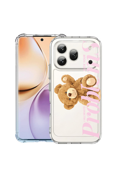 bestcase ®   Αντικραδασμική Θήκη για Honor 600 Pro, Αρκουδάκι - Οι Προβλήματά...