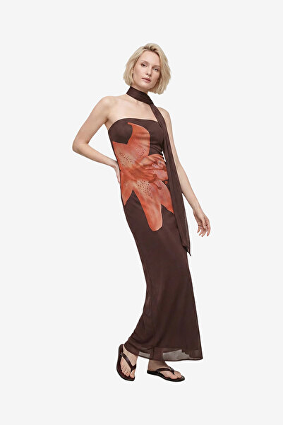 Vero Moda Women's VMROSETTA Sleeveless Maxi Scarf Dress