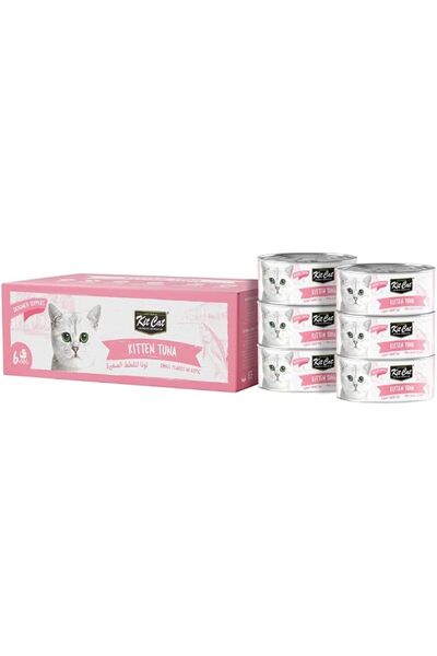 Kit Cat طعام التونة الرطب متعدد العبوات من ديبوند 6×50 جرام
