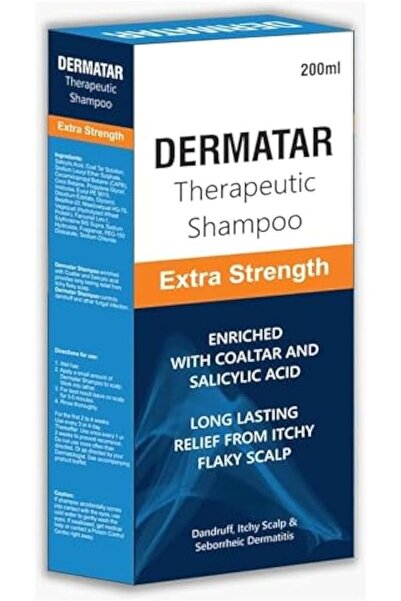 Dermatar Extra Strength Therapeutic Hair Shampoo 200 ml