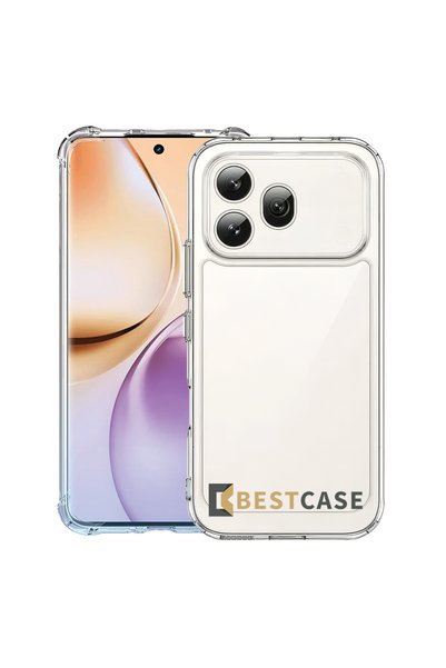 bestcase ® Husă Anti Shock + Folie de sticlă inculsă, Compatibilă cu Honor 60...