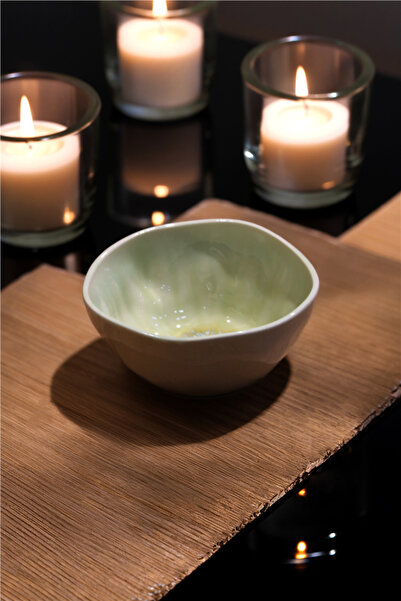rinart 12 cm oceana patterned organic form porcelain bowl