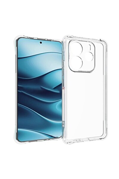 OEM Θήκη σιλικόνης TPU για Xiaomi Redmi Note 14 5G - Διάφανη