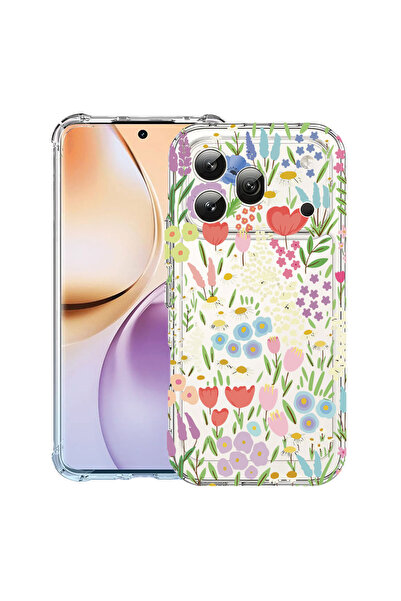 bestcase Intelli® Anti Shock Shock Case For Honor 600 Pro, Floral - Colorful ...