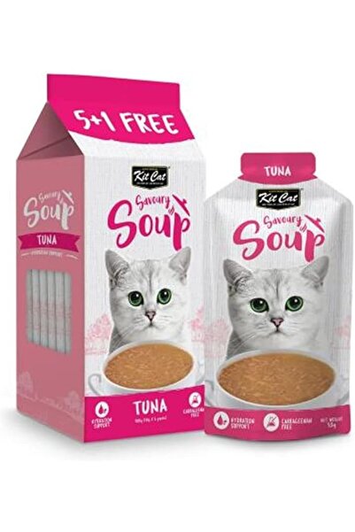 Kit Cat أكياس شوربة لذيذة بنكهة السلمون 6×50 مل - تونا