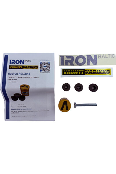 Iron Baltic Комплект ролки за вторичен вариатор CFMOTO 850/1000 G3