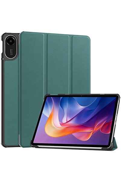 OEM Θήκη Τριπλής Αναδίπλωσης με Στήριγμα για Xiaomi Redmi Pad 2 - Πράσινο του...