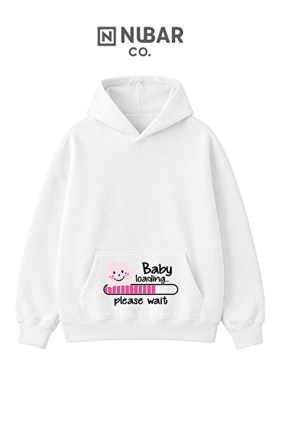 PANDORICA Strong Mom-To-Be Baby Pregnant Designed 3-Thread Cotton Maternity S...