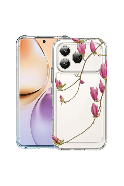 bestcase ®   Αντικραδασμική Θήκη για Honor 600, Φλοράλ - Μινιμαλιστική Ορχιδέ...