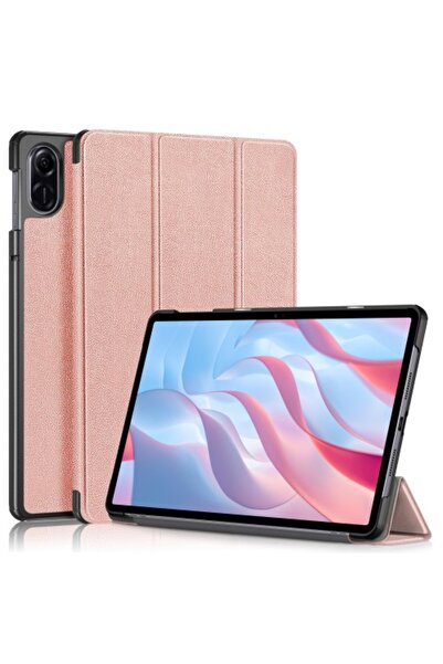 OEM Θήκη Τριπλής Αναδίπλωσης με Στήριγμα για Honor Pad X9 / Pad X8 Pro - Ροζ ...