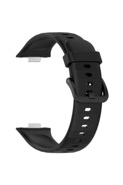 OEM Λουράκι σιλικόνης για Huawei Watch Fit 3 - Μαύρο