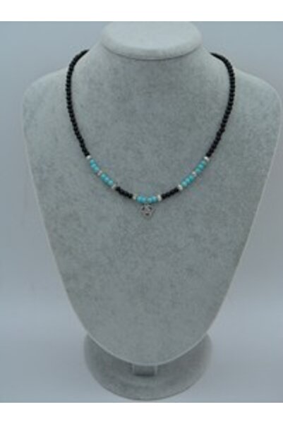 Stoneage Figured Necklace - Turquoise -