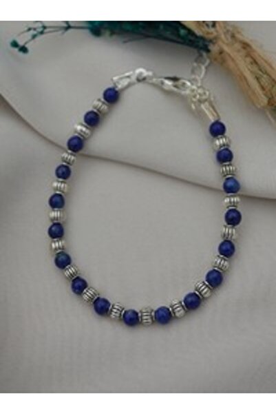 Stoneage Lapis Lazuli Stone Bracelet - Mixed -