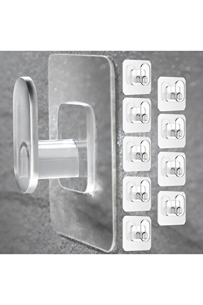 GENERAL Adhesive Towel Hooks, Heavy Duty Hooks For Hanging Clear Command No D...
