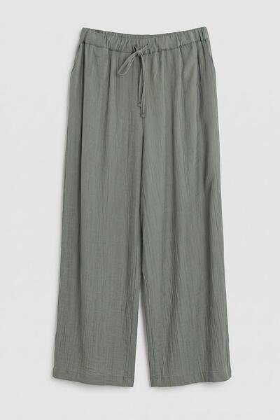 BSL Bol Paçalı Oversize Pantolon