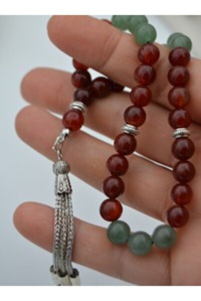 Stoneage Aventurine and Agate Stone Prayer Beads - Mixed -