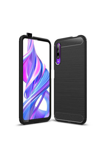 OEM Θήκη TPU από ανθρακονήματα με βουρτσισμένη σιλικόνη για Huawei Honor 9X /...