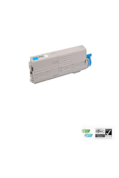 Ulm Cart Cartus toner compatibil Oki 46490607, 6000 pagini, albastru cyan, pe...