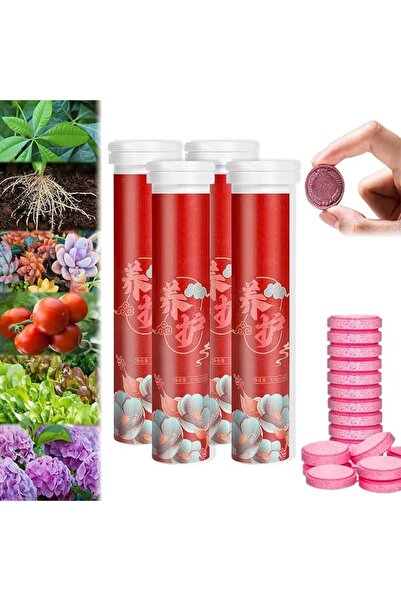 NALACAL Organic Fertilizer Tablets (22Pcs) - Universal Slow-Release Soil Boos...