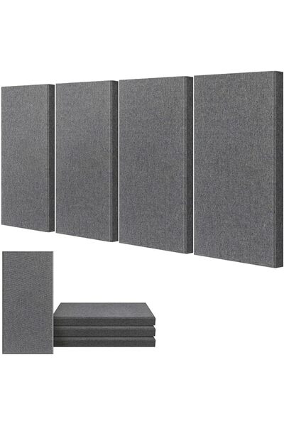 Generic HAMACOUST 4 PCS Acoustic Panels, 2“ Thick 23.6" x 11.8" Fiberglass So...