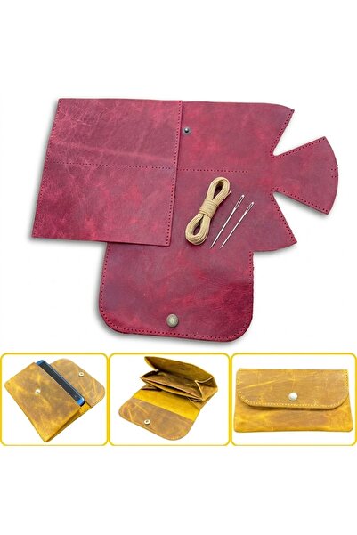 ipekbazaar مجموعة صنع المحفظة الجلدية DIY Zeugma، مجموعة صنع المحفظة النسائية...